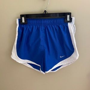 Blue dry fit Nike shorts